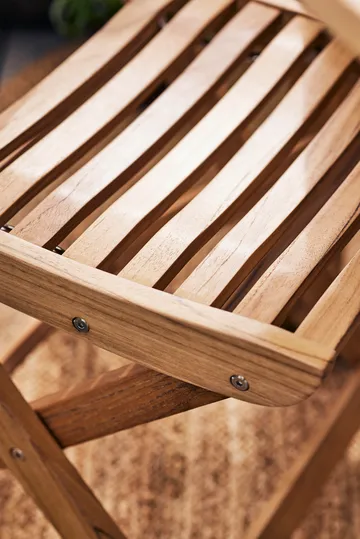 Conjunto de varanda Aneboda com 2 cadeiras de teca - 1898