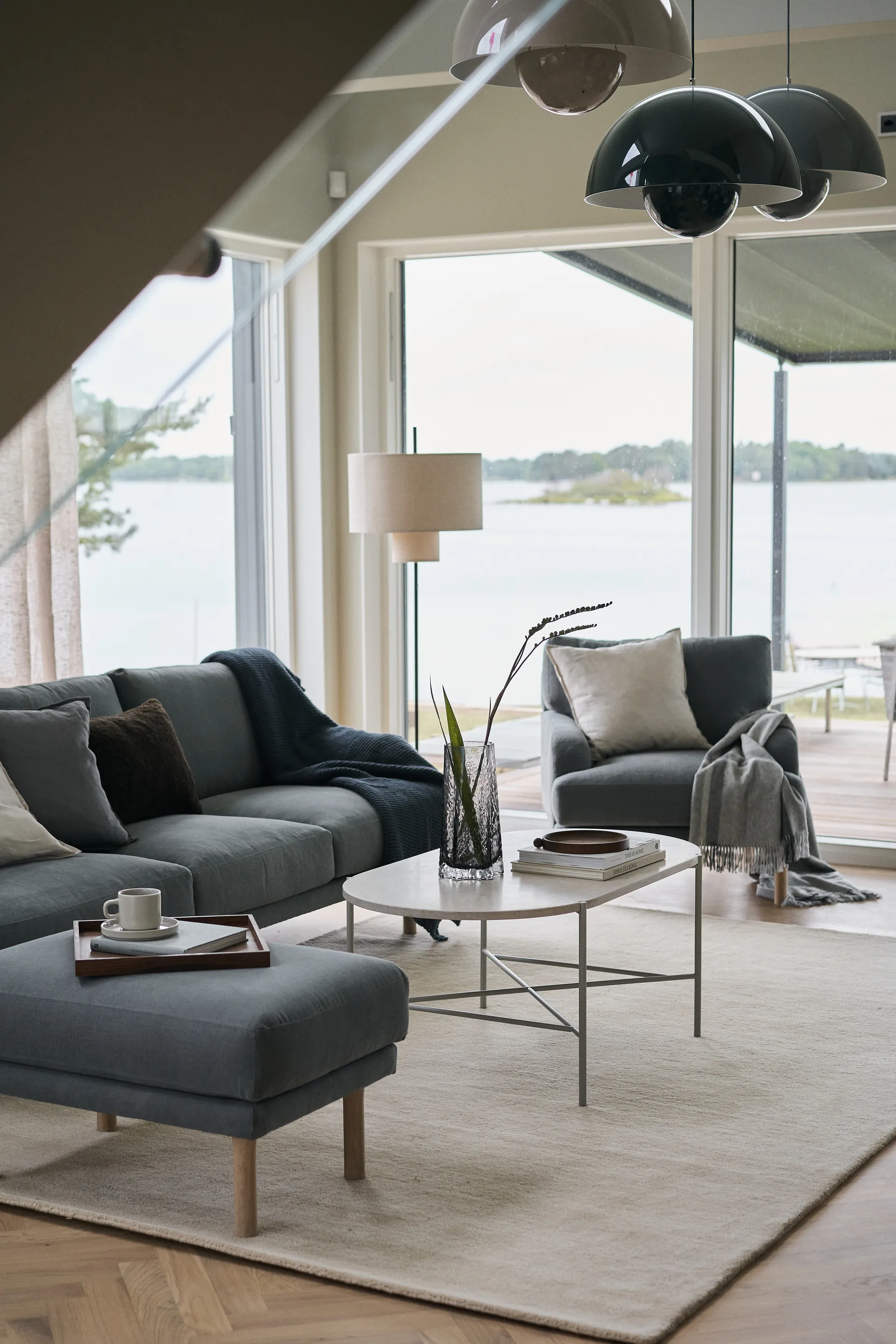 Lidnäs poltrona, Caleido grey 1240 1898