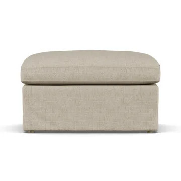 Linnevik banco de pés - Bern Beige 0341-carvalho branco oleado, com saia - 1898