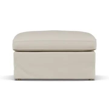 Linnevik banco de pés - Jump Beige 1956-carvalho branco oleado, com saia - 1898
