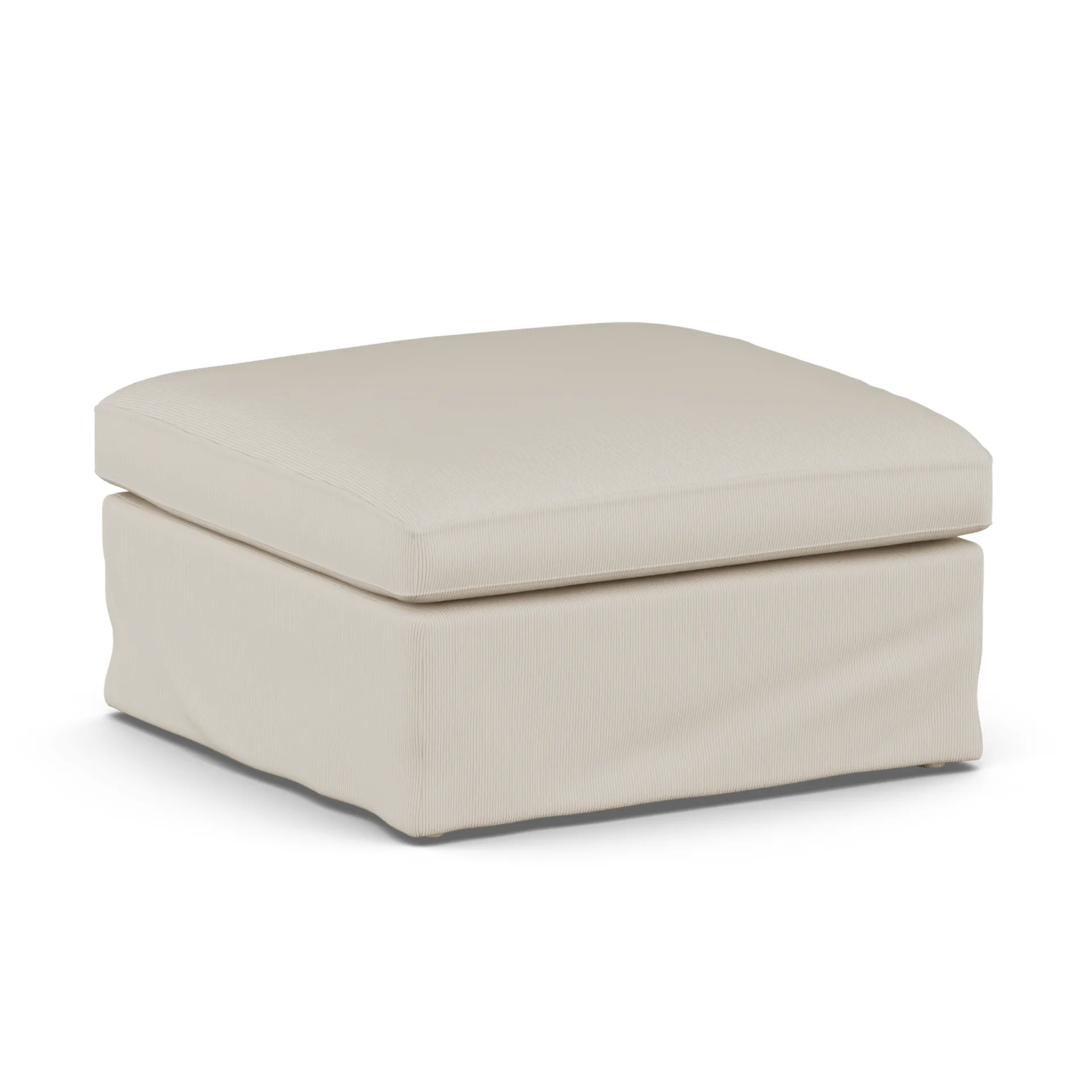 Linnevik banco de pés, Jump Beige 1956-carvalho branco oleado, com saia 1898