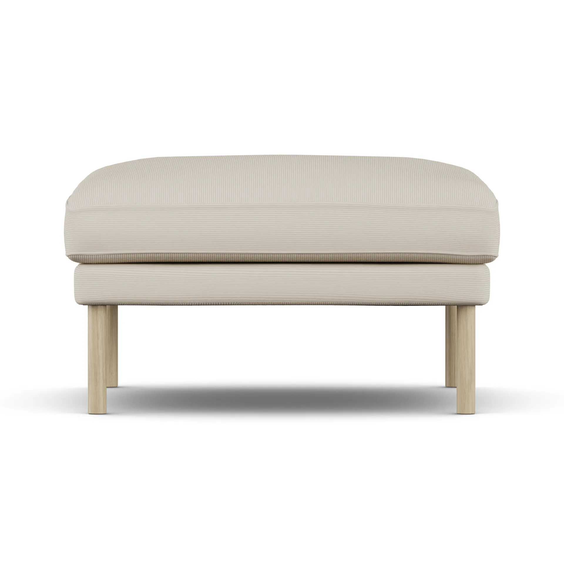 Linnevik banco de pés, Jump Beige 1956-carvalho branco oleado, sem saia 1898