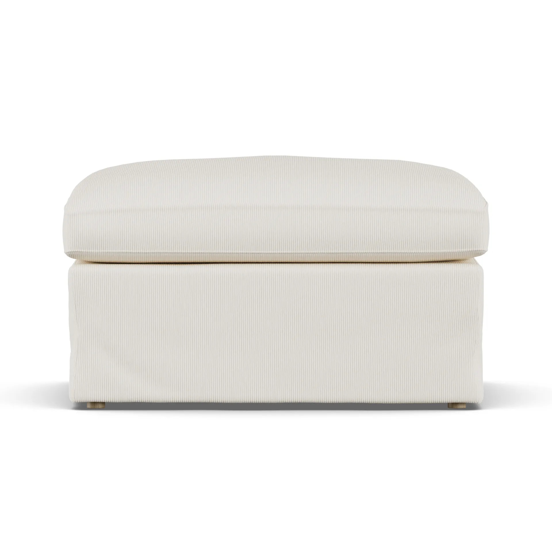 Linnevik banco de pés, Jump Off White 1954-carvalho branco oleado, com saia 1898
