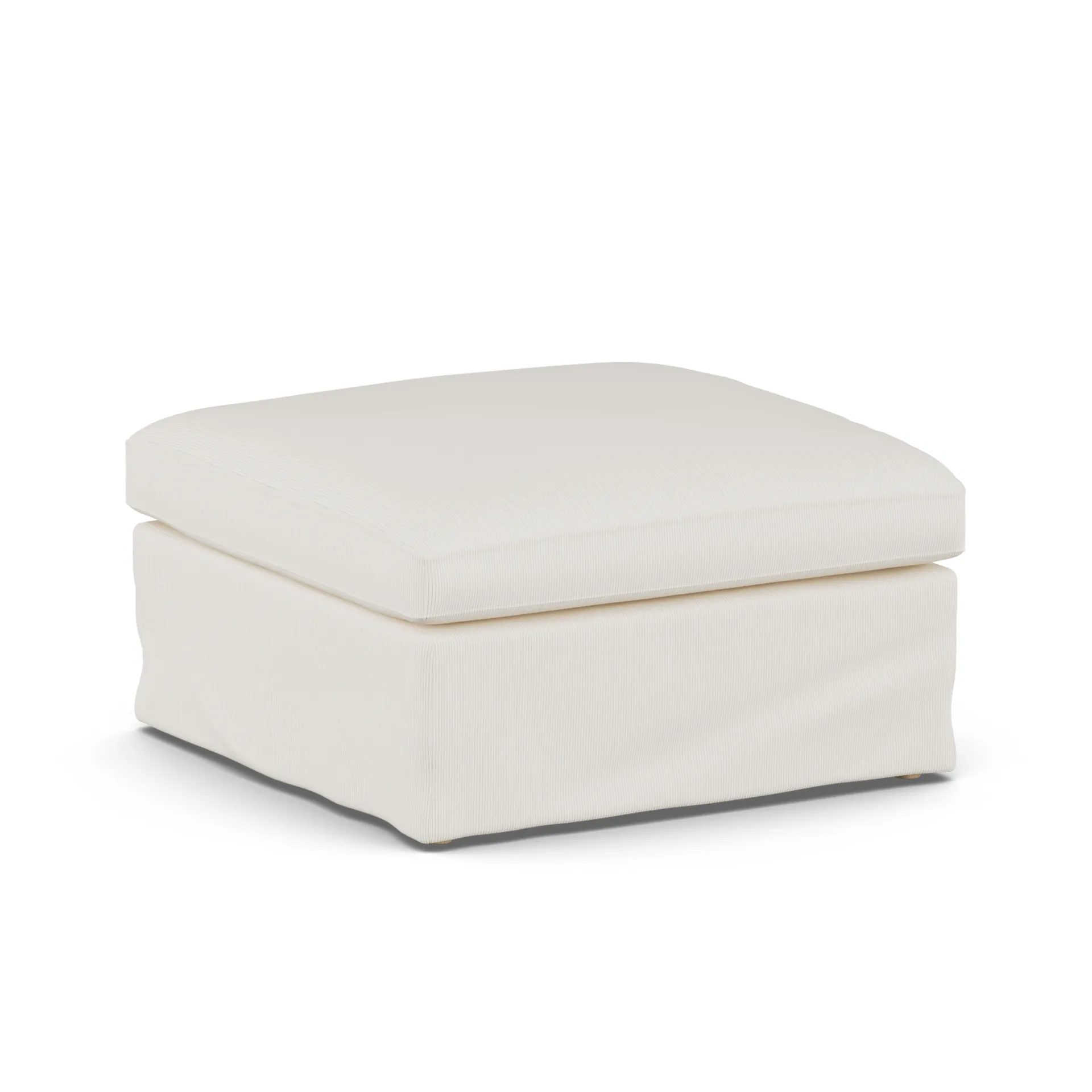 Linnevik banco de pés, Jump Off White 1954-carvalho branco oleado, com saia 1898
