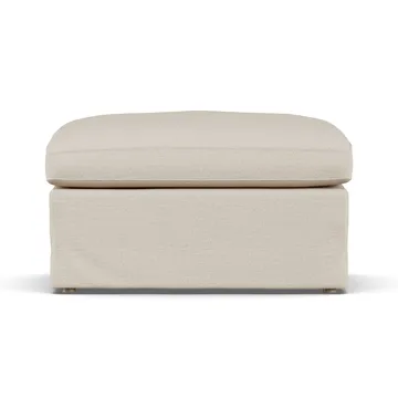 Linnevik banco de pés - Same Beige 6670-carvalho branco oleado, com saia - 1898