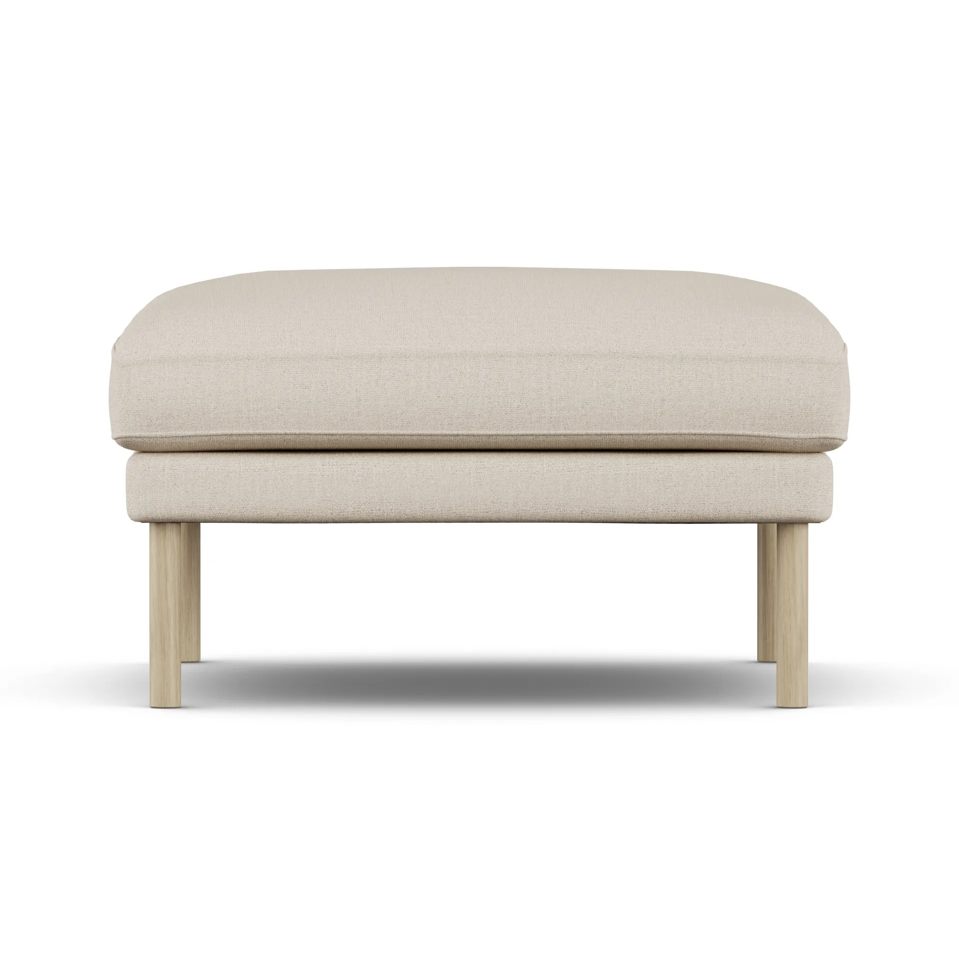 Linnevik banco de pés, Same Beige 6670-carvalho branco oleado, sem saia 1898