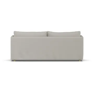 Linnevik sofá - Same Grey 6673-carvalho branco oleado, 3 lugares, com saia - 1898