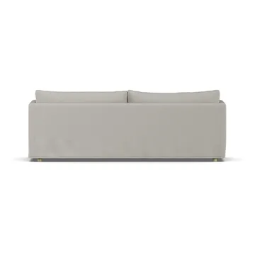 Linnevik sofá - Same Grey 6673-carvalho branco oleado, 4 lugares, com saia - 1898