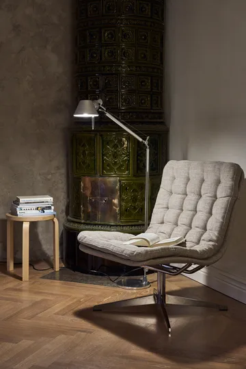 Loholm poltrona com função giratória - Bern Beige 0341 - 1898