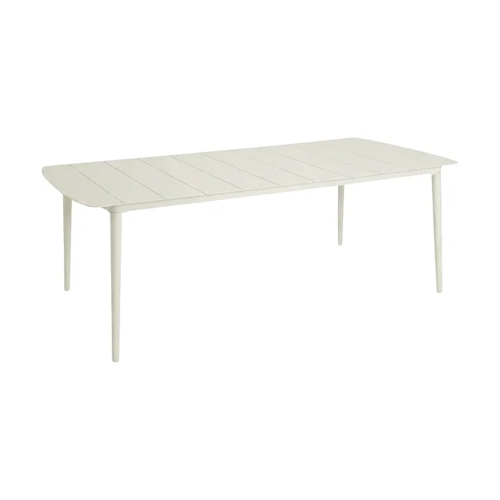 Marsala mesa de jantar - Branco-sujo, 208x100 cm - 1898