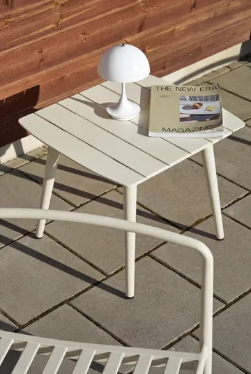 Marsala mesa lateral - Branco-sujo, 55x50 cm - 1898