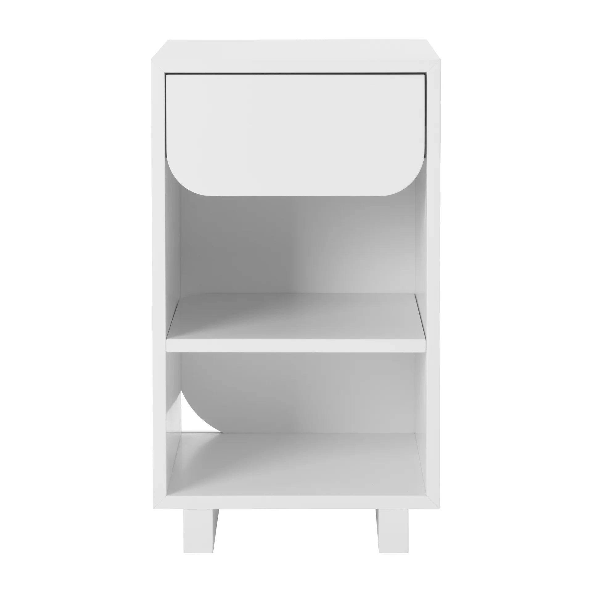 Mesa de cabeceira Vidja, Branco 1898