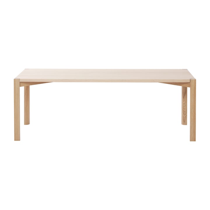 Mesa de centro Anton 50x125 cm - Carvalho pigmentado branco - 1898