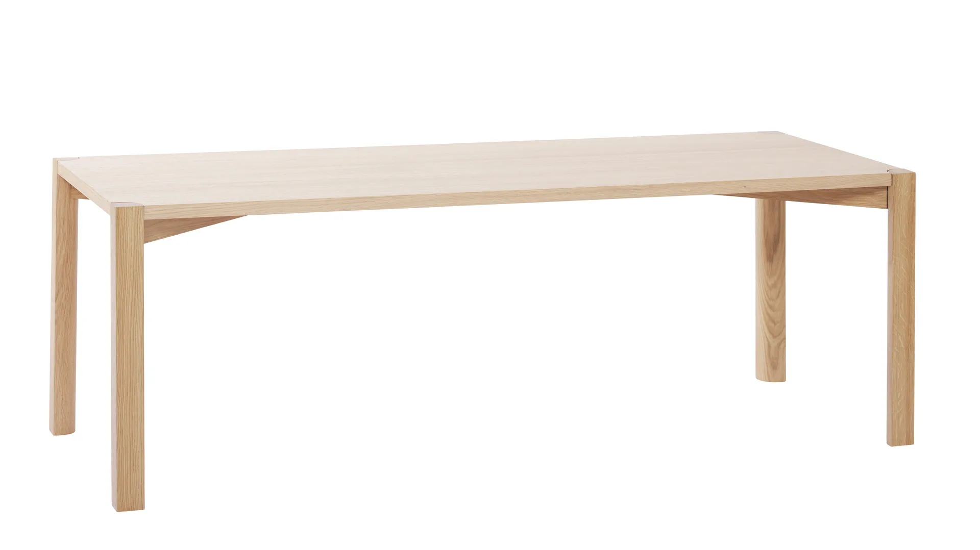 Mesa de centro Anton 50x125 cm, Carvalho pigmentado branco 1898