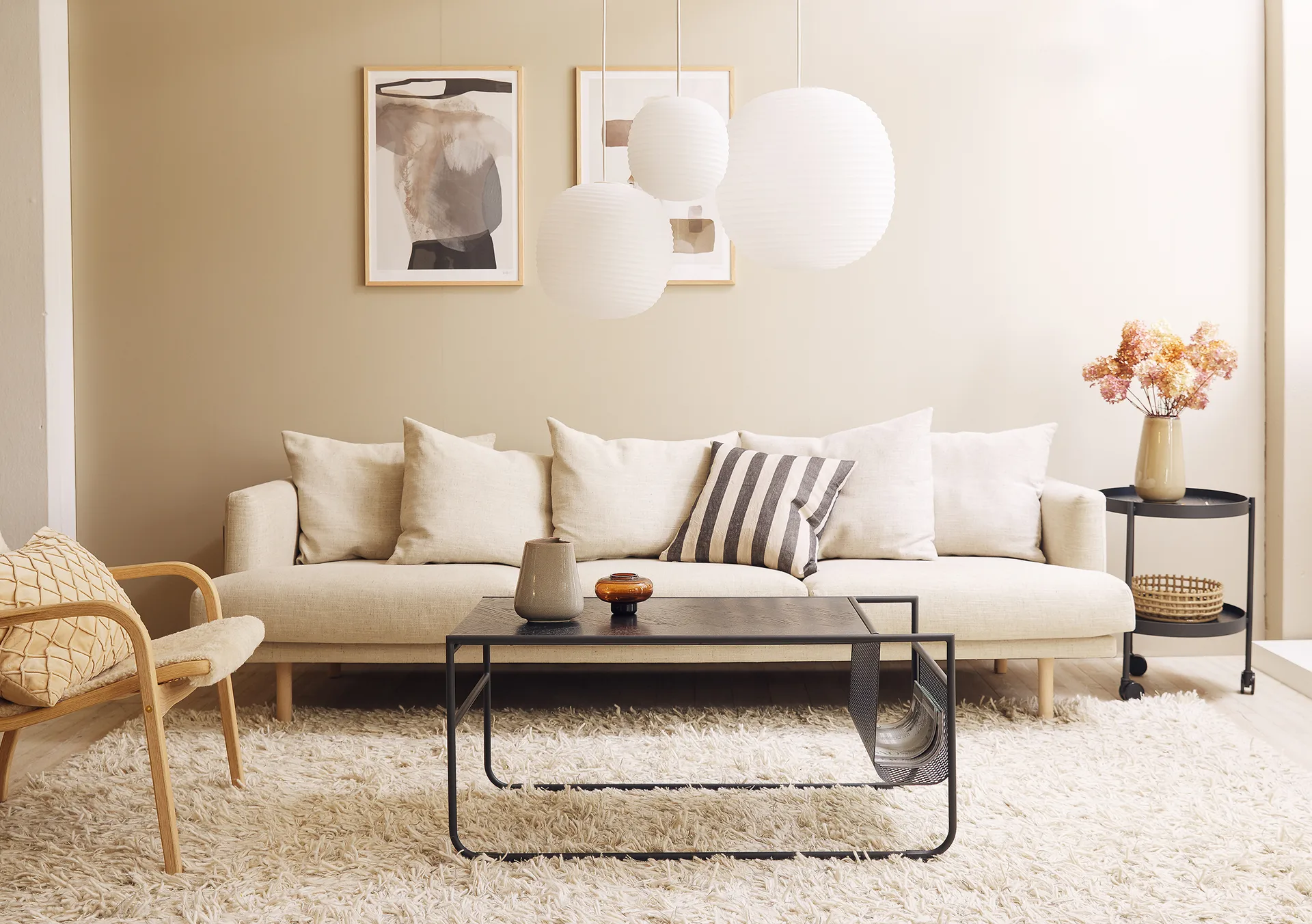 Mesa de centro Hissö, Preto 1898