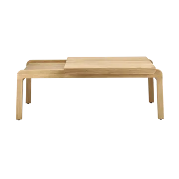Mesa de centro Knutskog 115x52x41 cm - Carvalho natural laqueado - 1898