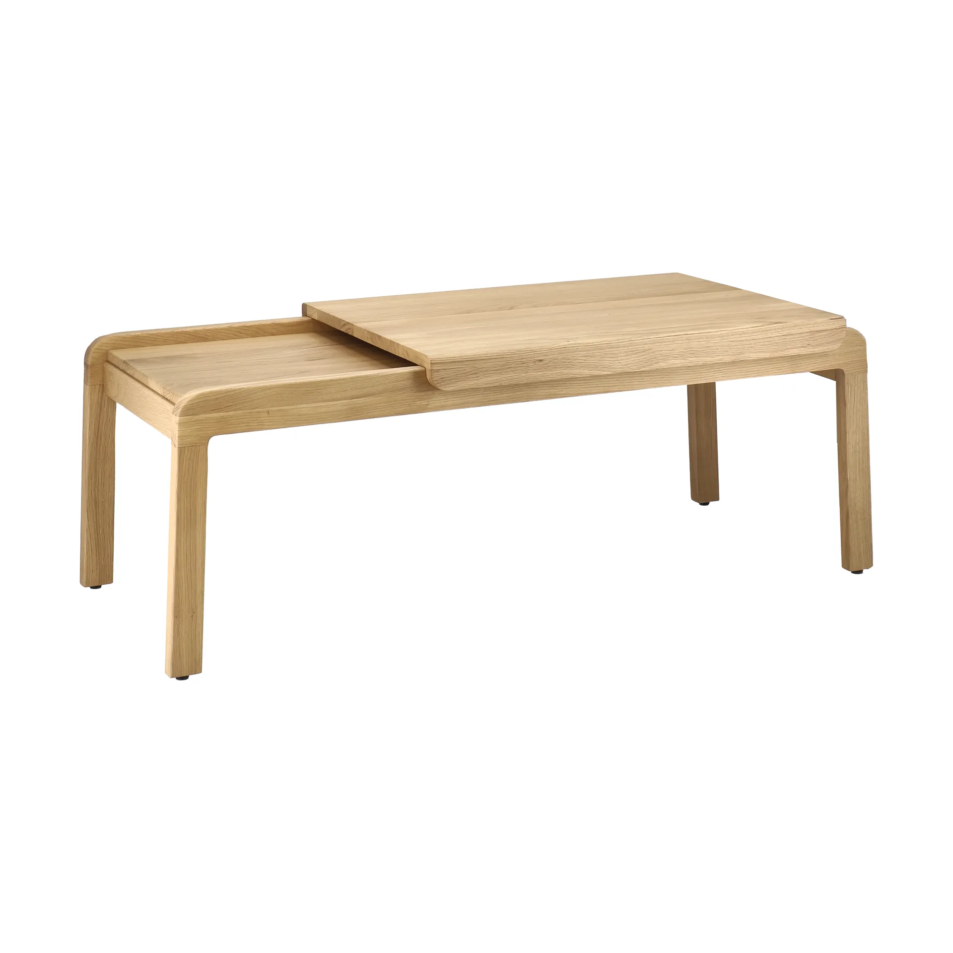 Mesa de centro Knutskog 115x52x41 cm, Carvalho natural laqueado 1898