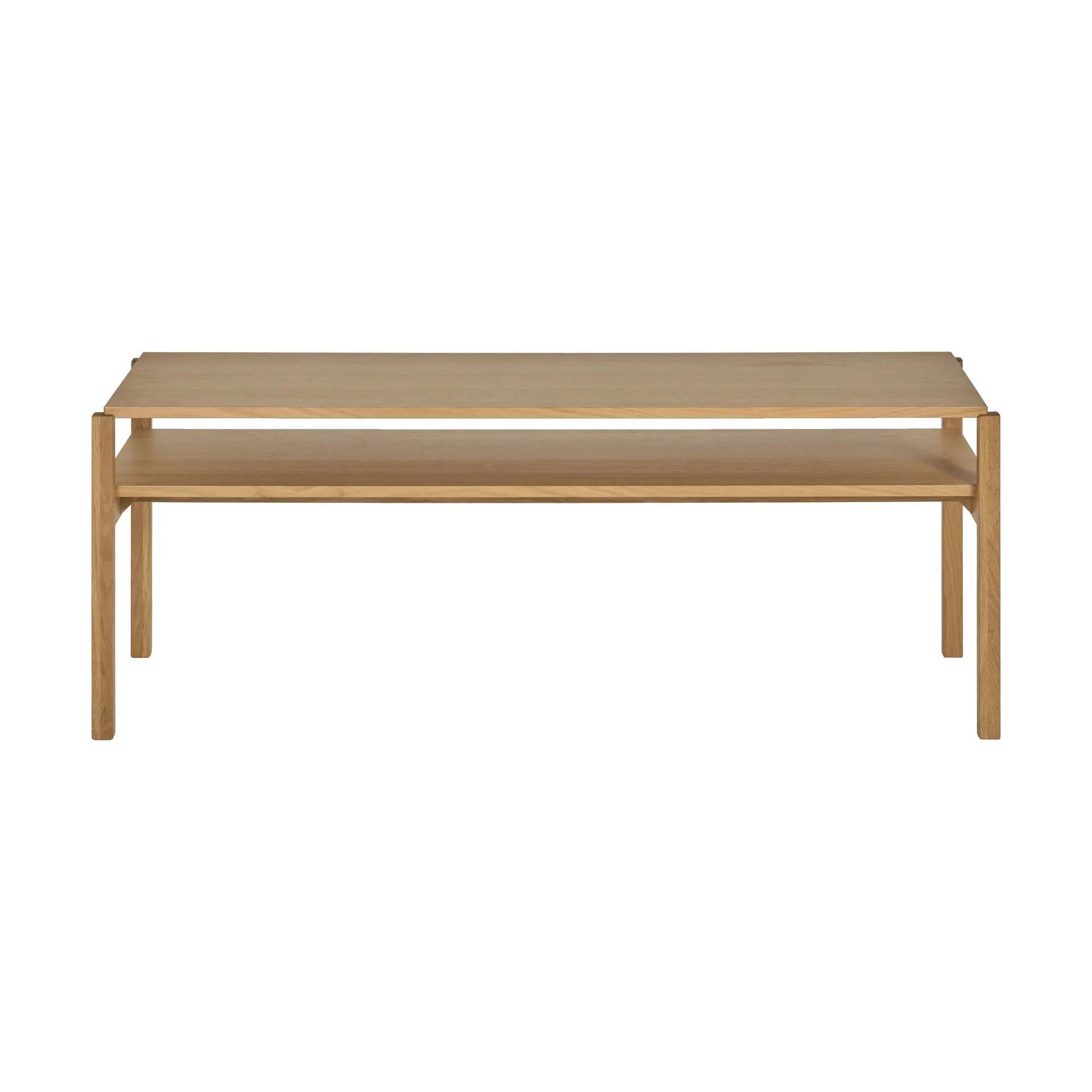 Mesa de centro Lid, Carvalho pigmentado branco, 125x50 cm 1898