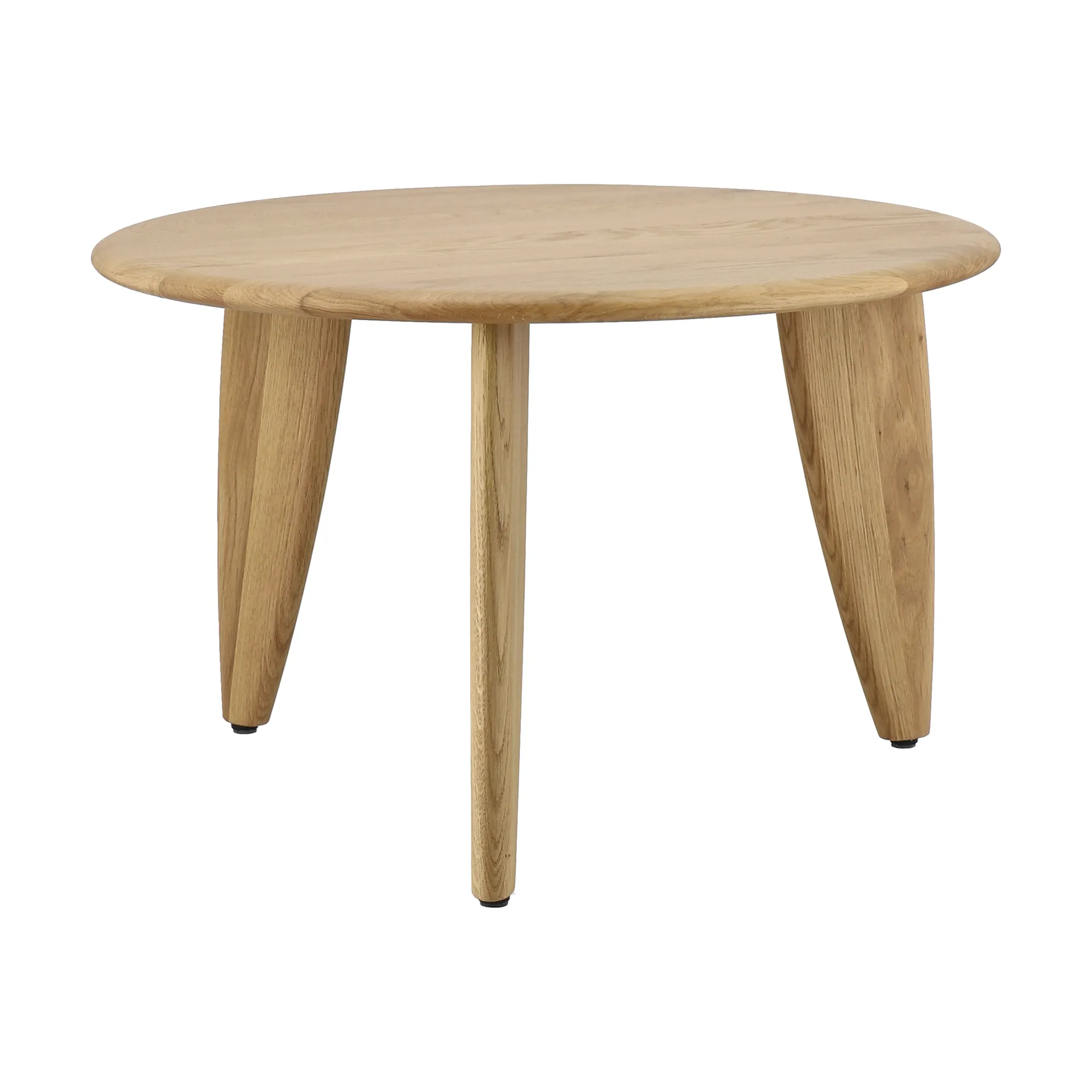 Mesa de centro Lyckeby Ø60x37,5 cm, Carvalho natural laqueado 1898