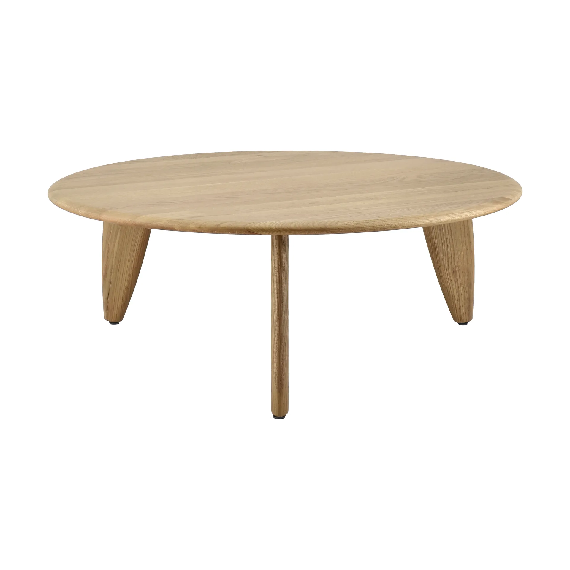 Mesa de centro Lyckeby Ø80x29 cm, Carvalho natural laqueado 1898