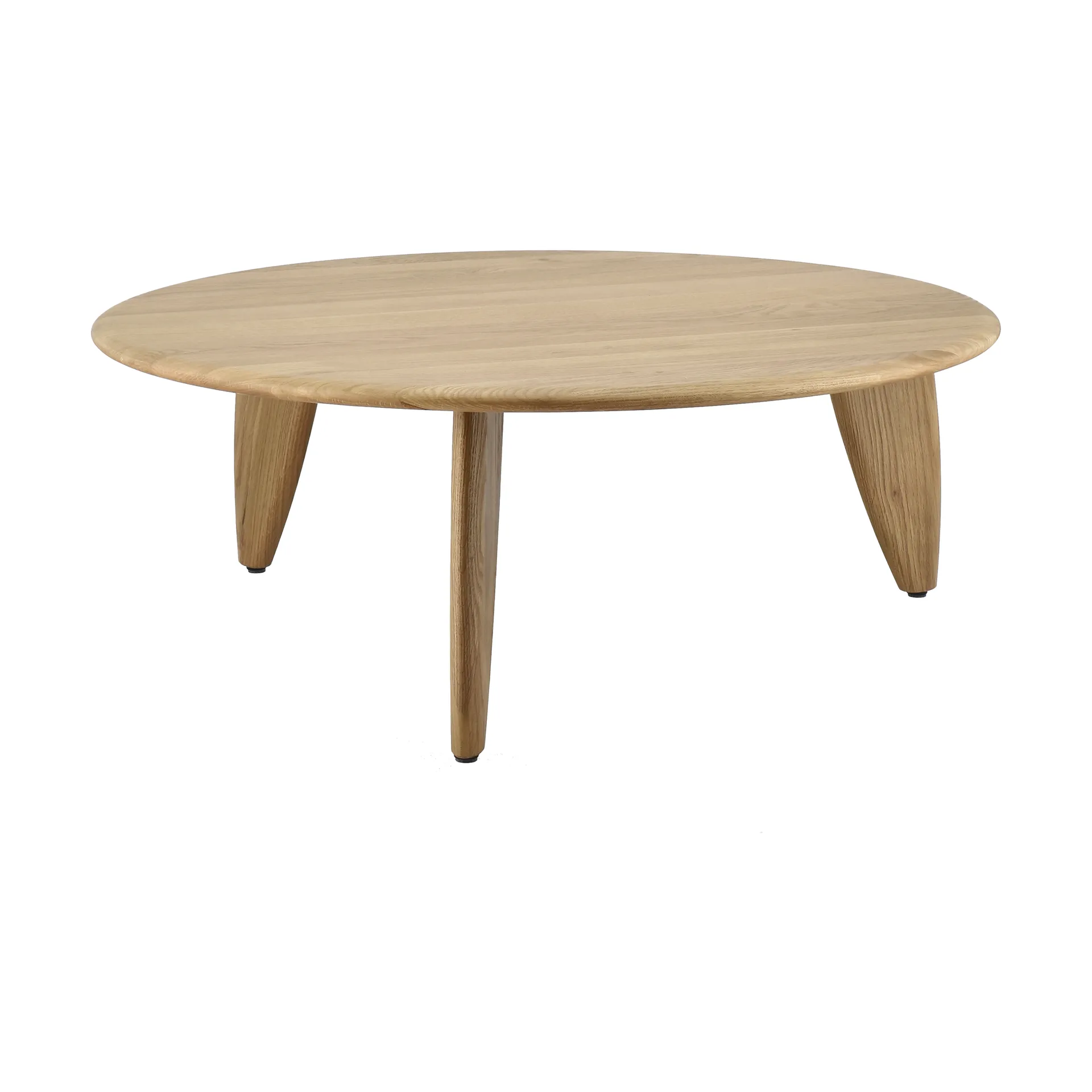 Mesa de centro Lyckeby Ø80x29 cm, Carvalho natural laqueado 1898