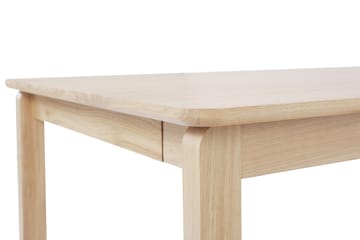 Mesa de jantar Alfred 90x160 cm - Carvalho pigmentado branco - 1898