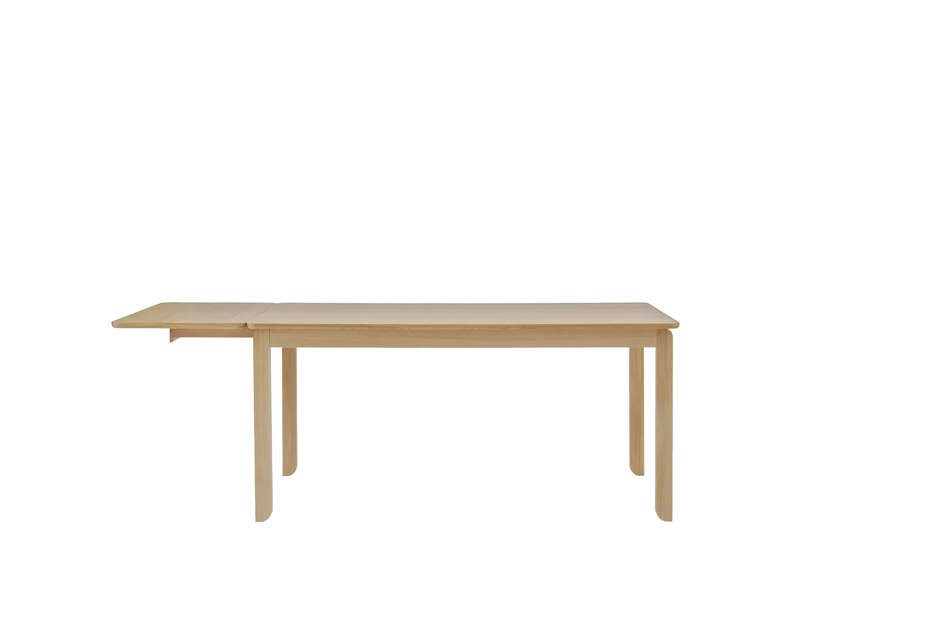 Mesa de jantar Alfred, Carvalho pigmentado branco, 90x160 cm 1898