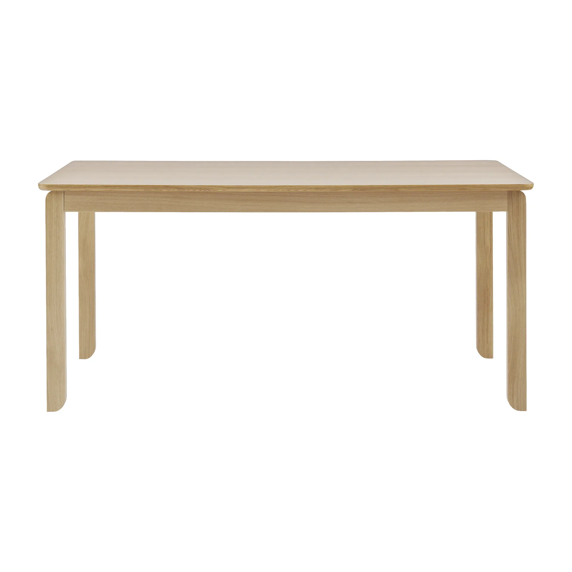 Mesa de jantar Alfred, Carvalho pigmentado branco, 90x220 cm 1898