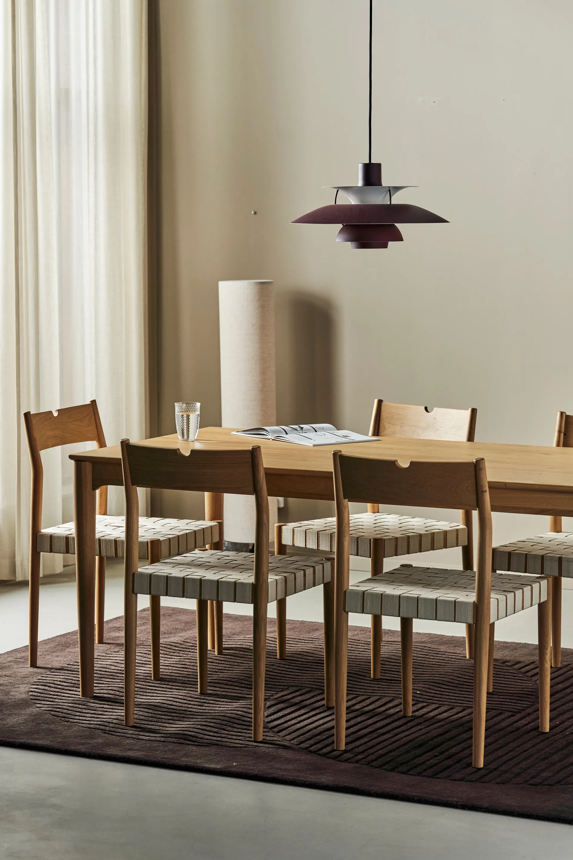 Mesa de jantar Ekåsen 90x180 cm, Laquered oak 1898