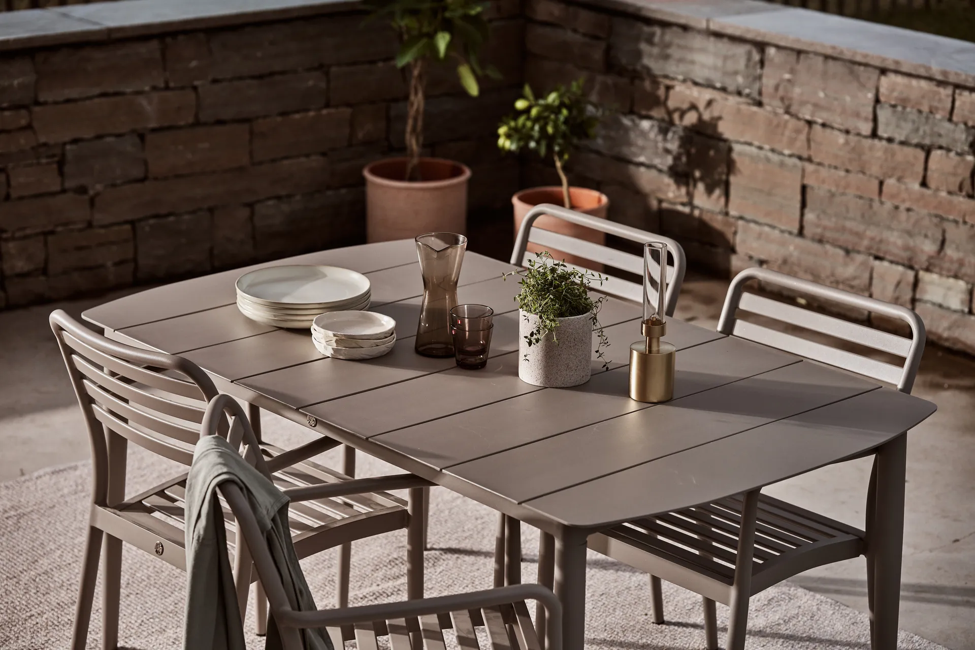 Mesa Marsala, Taupe, 152x90 cm 1898