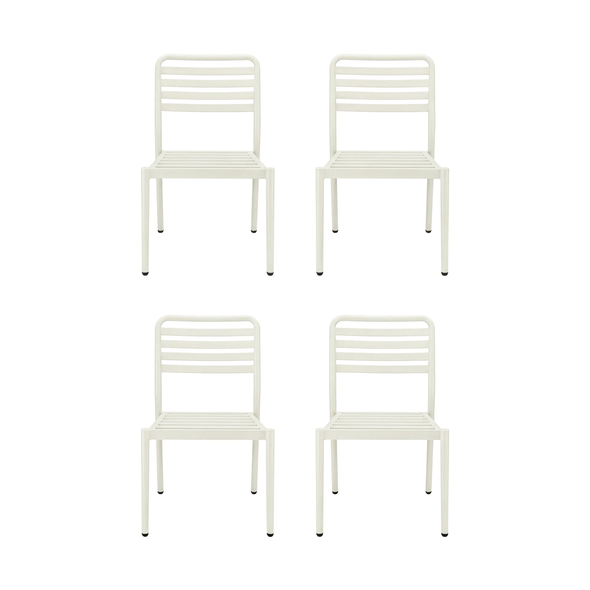 Messina cadeira, off white, conjunto de 4,  1898