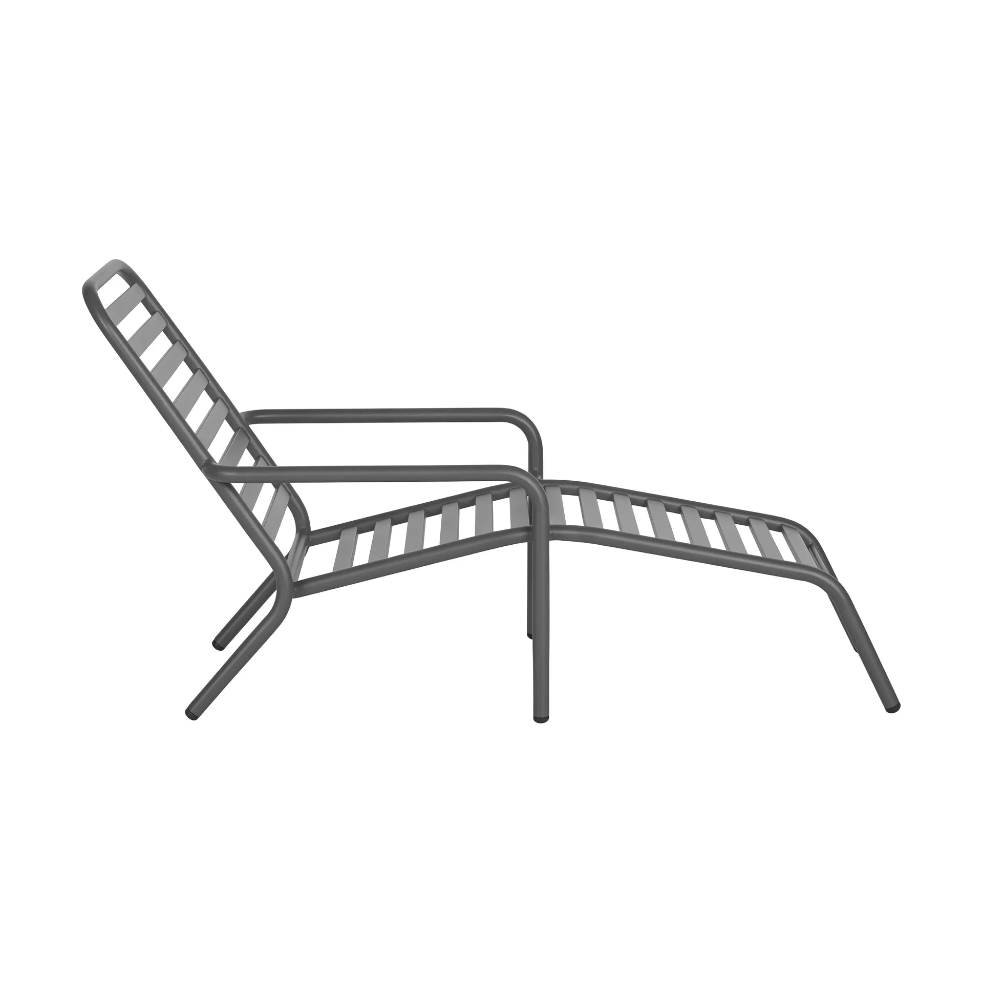 Messina espreguiçadeira , Antracite 1898