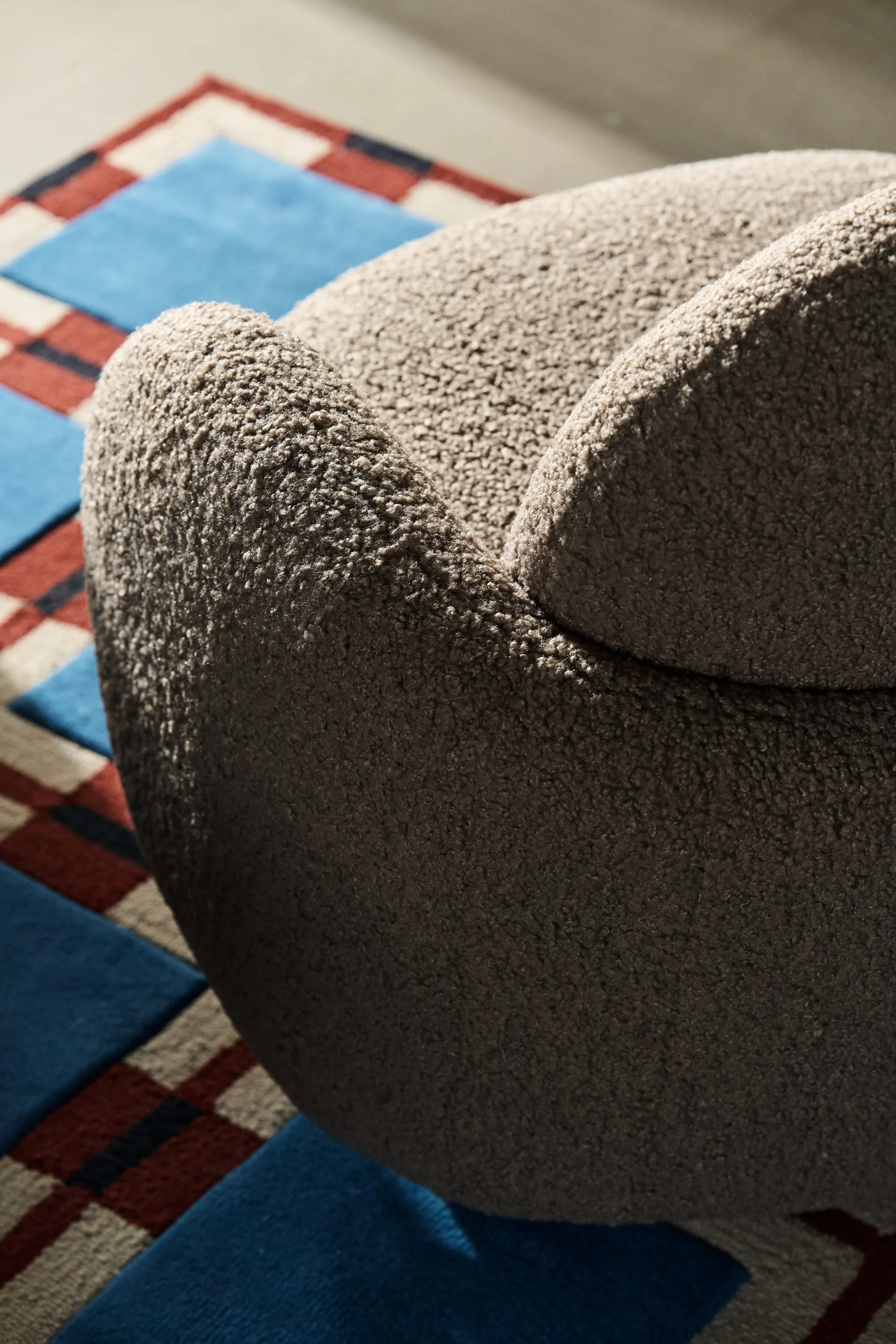 Mo poltrona giratória, Castanho Glore 1898