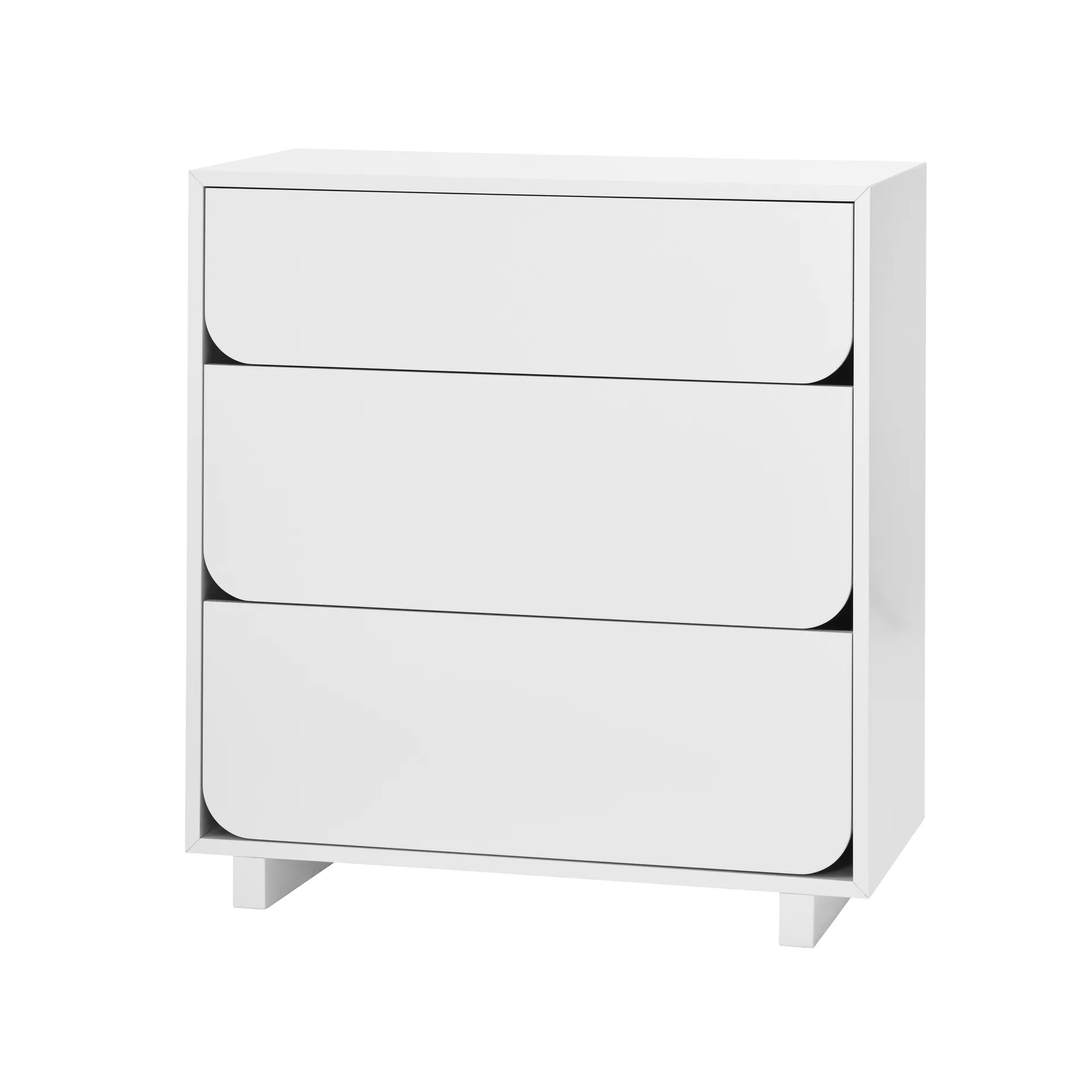 Móvel com gavetas Vidja, 3 gavetas, Branco 1898