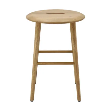 Norrabo banco redondo 53 cm - Carvalho natural laqueado, Ø38x53 cm - 1898