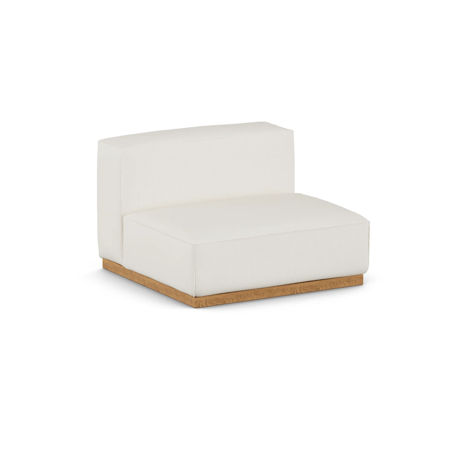Poltrona Bergsdal de 1,5 lugares, Jump offwhite 1954-Freixo tingido em carvalho, 1,5 lugares 1898