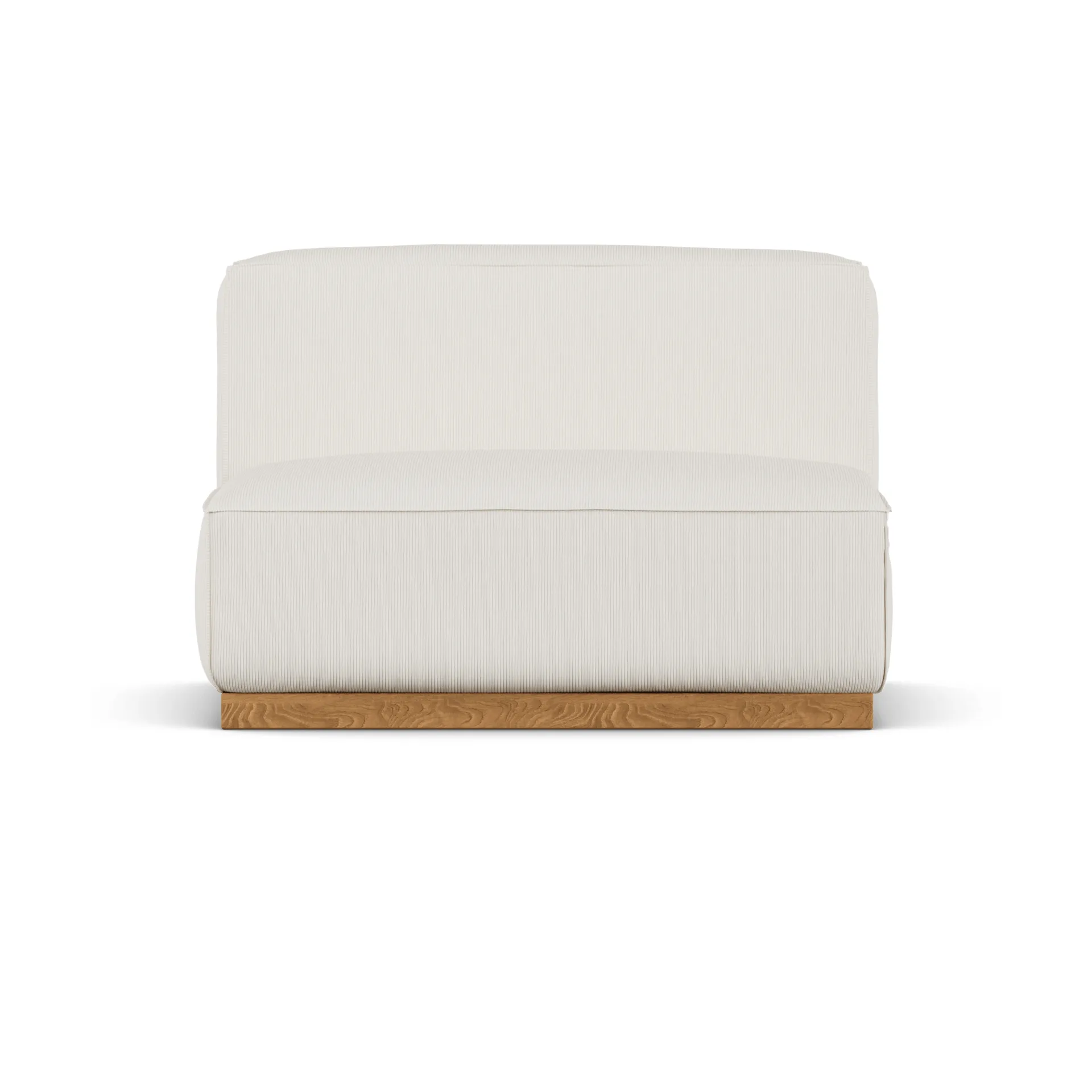 Poltrona Bergsdal de 1,5 lugares, Jump offwhite 1954-Freixo tingido em carvalho, 1,5 lugares 1898
