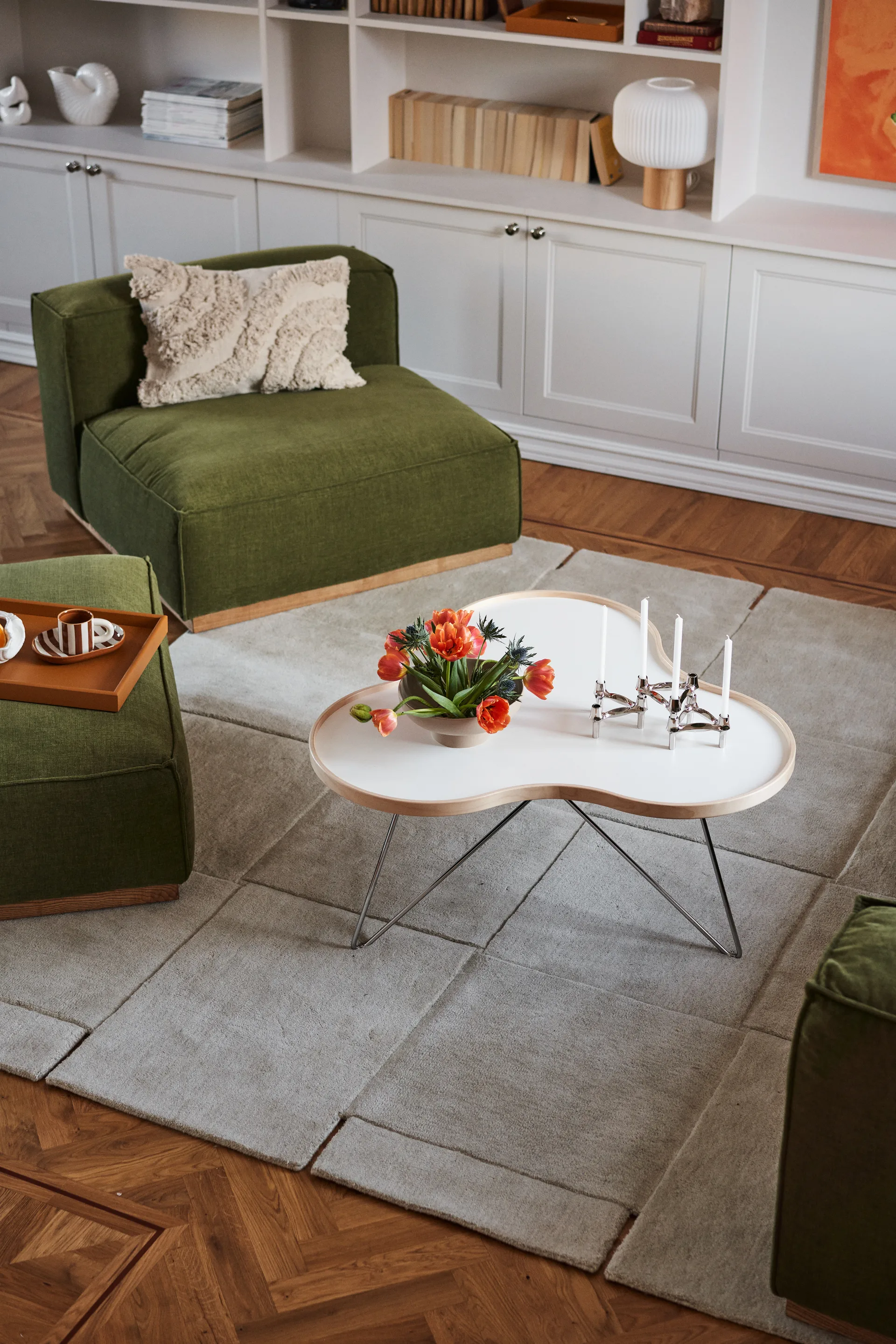 Poltrona Bergsdal de 1,5 lugares, Luisa green 1898