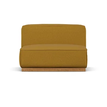 Poltrona Bergsdal de 1,5 lugares - Luisa mustard - 1898
