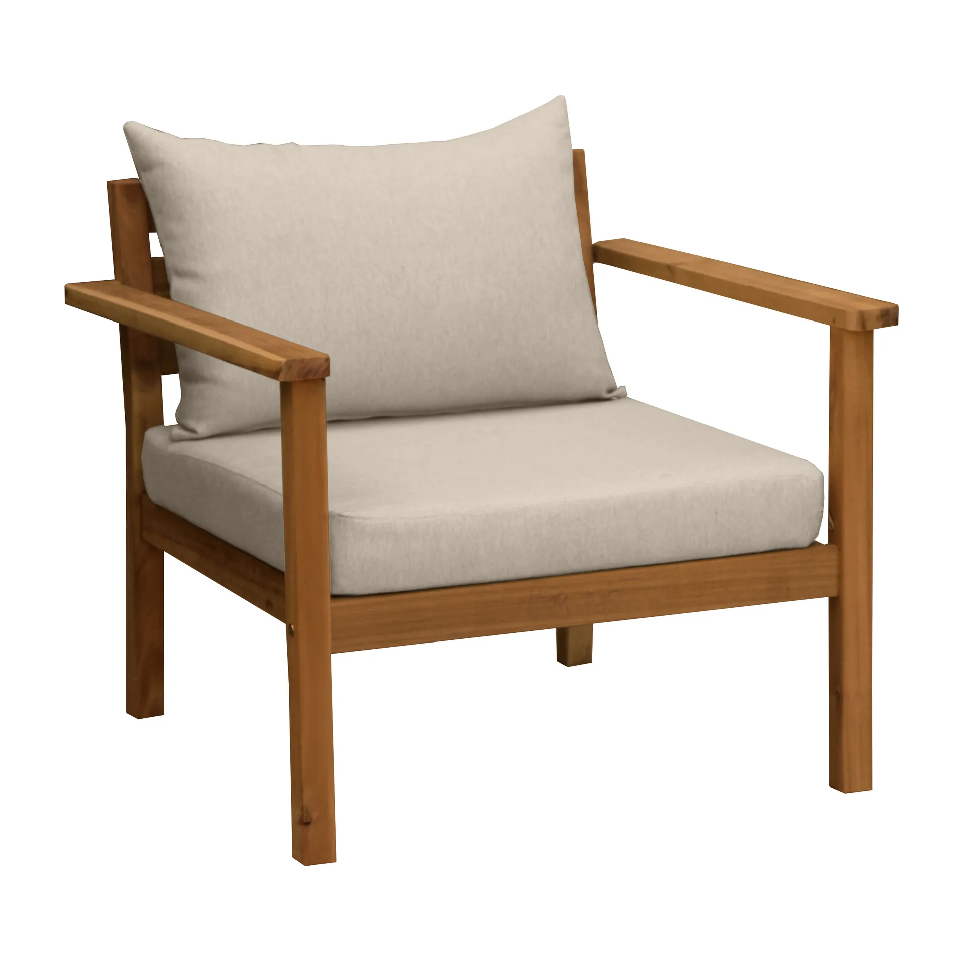 Poltrona Lounge Stockaryd teak/beige 1898
