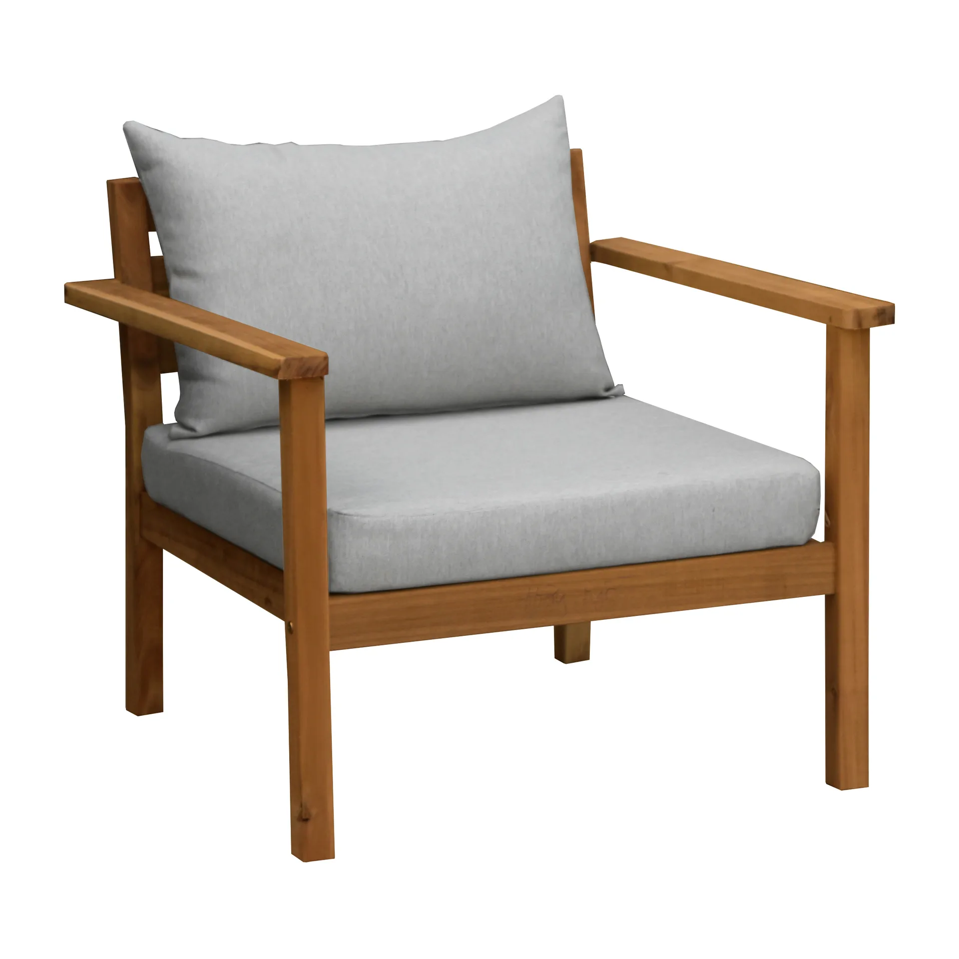Poltrona Lounge Stockaryd teak/light grey,  1898