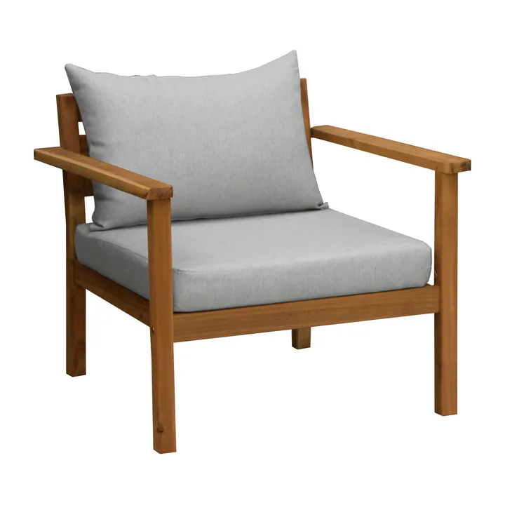 Poltrona Lounge Stockaryd teak/light grey - 1898