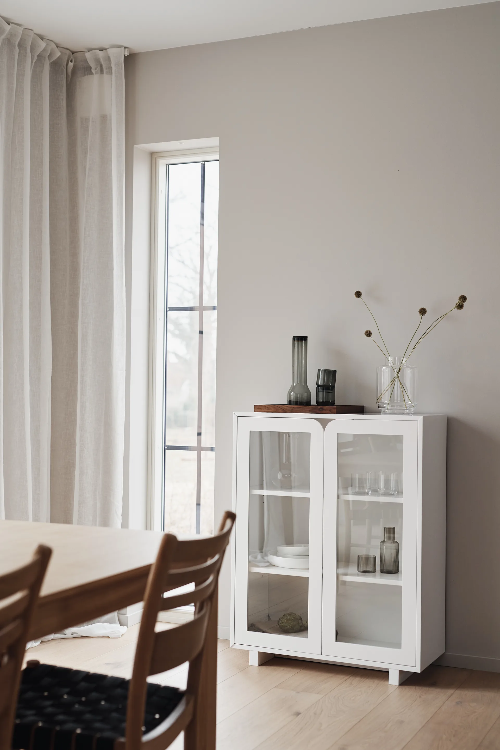 Prateleira baixa vitrine Vidja, Branco 1898