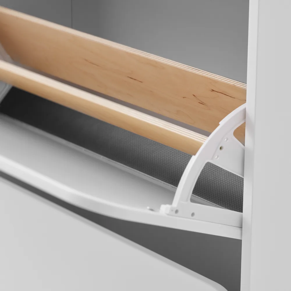 Sapateira Vidja, Branco lacado, 2 compartimentos+1 gaveta 1898