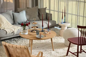 Sjövik sofá - Bern Beige 0341 bege-carvalho oleado, 3 lugares - 1898