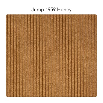 Sofá 3 assentos Bredhult  - Jump 1959 honey-carvalho verniz branco - 1898