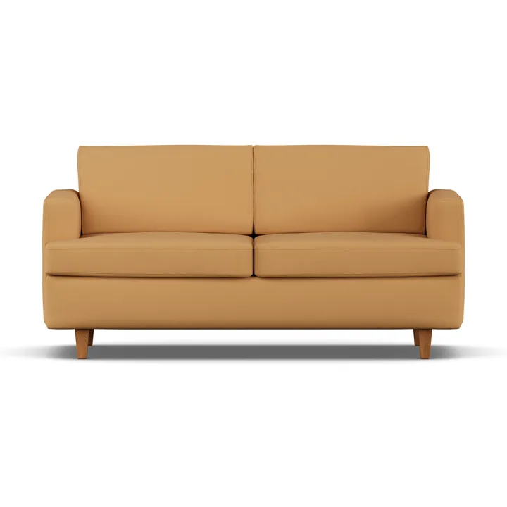 Sofá-cama Binga 2,5 lugares - Jump Honey 1959-freixo tingido em carvalho - 1898