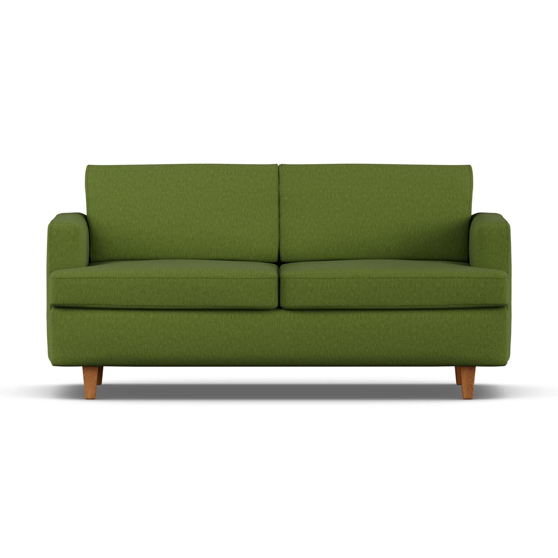 Sofá-cama Binga 2,5 lugares, Luiza Green 3975-carvalho 1898