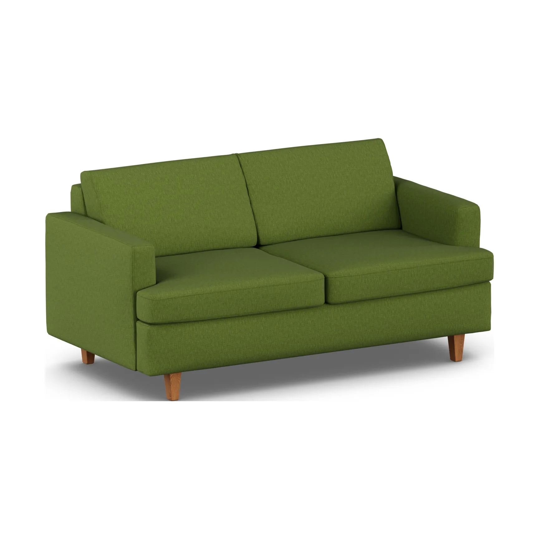 Sofá-cama Binga 2,5 lugares, Luiza Green 3975-carvalho 1898