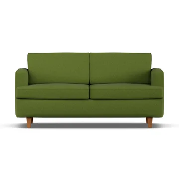 Sofá-cama Binga 2,5 lugares - Luiza Green 3975-freixo tingido escuro - 1898